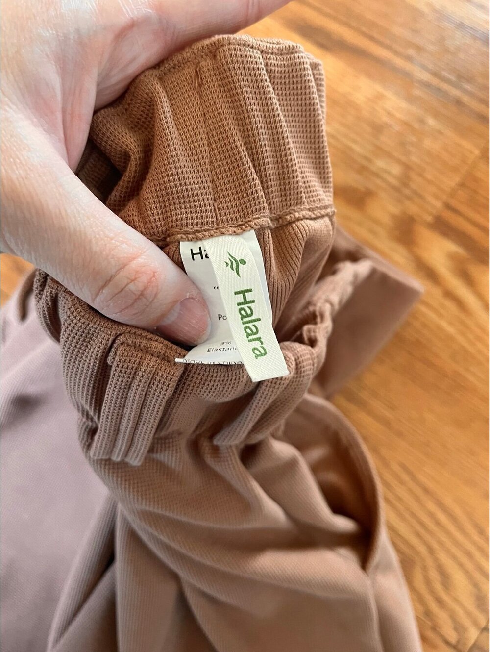 Halara wide leg flex waffle work pants (S) - Picture 7 of 11